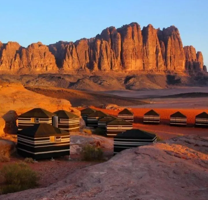 עקבה Wadi Rum Calma Camp דירה