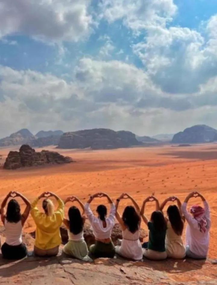 עקבה Wadi Rum Calma Camp דירה